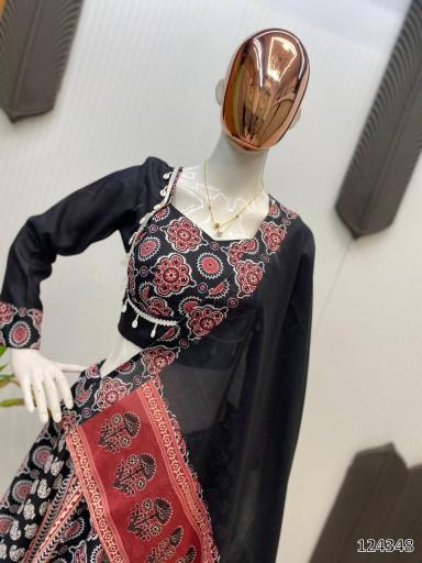 Navratri Printed Exclusive Full Stitched Lehenga Choli – Dance the Night Away in Style