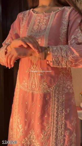 Premium Embroidered Designer Plazo Suit Set – Elegant Party & Festive Wear