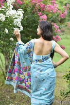 Jamdani Pure Cotton Weaving-Work Saree – Heritage Comfort Collection