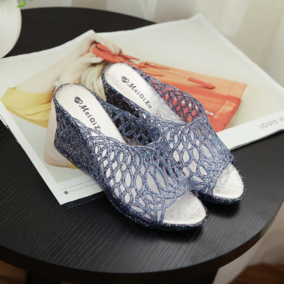 GlassGlow Women’s Princess Heels