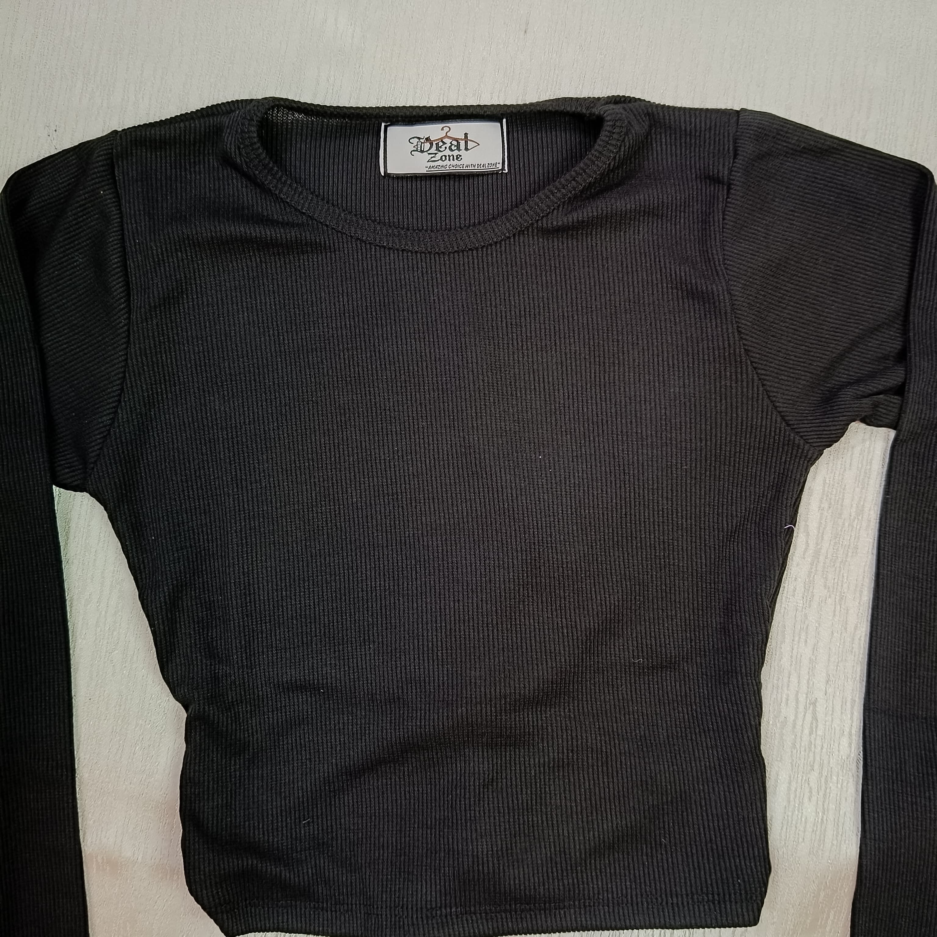 Ribbed Wrap-Tie Back Crop Top for Women – Chic, Stretchy & Ultra-Trendy Fit