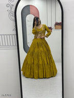 Designer Embroidered Lehenga Choli with Stylish Jacket | Premium Festive & Party Wear for Women