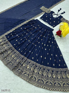 Royal Embroidered Designer Lehenga Choli with Dupatta | Wedding & Festive Collection for Women