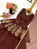Diwali Delight – Umbrella Kurti with Plazo Set