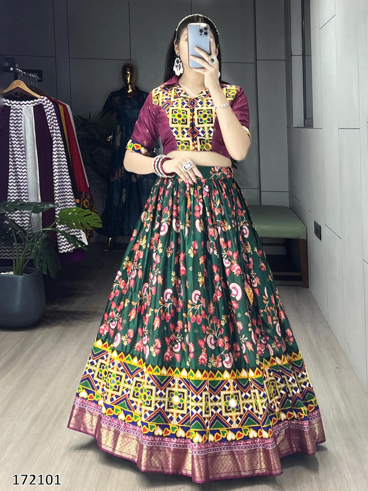 Festive Gamthi Work Ethnic Cordset – Fully Stitched, Vibrant Prints (Limited Edition)