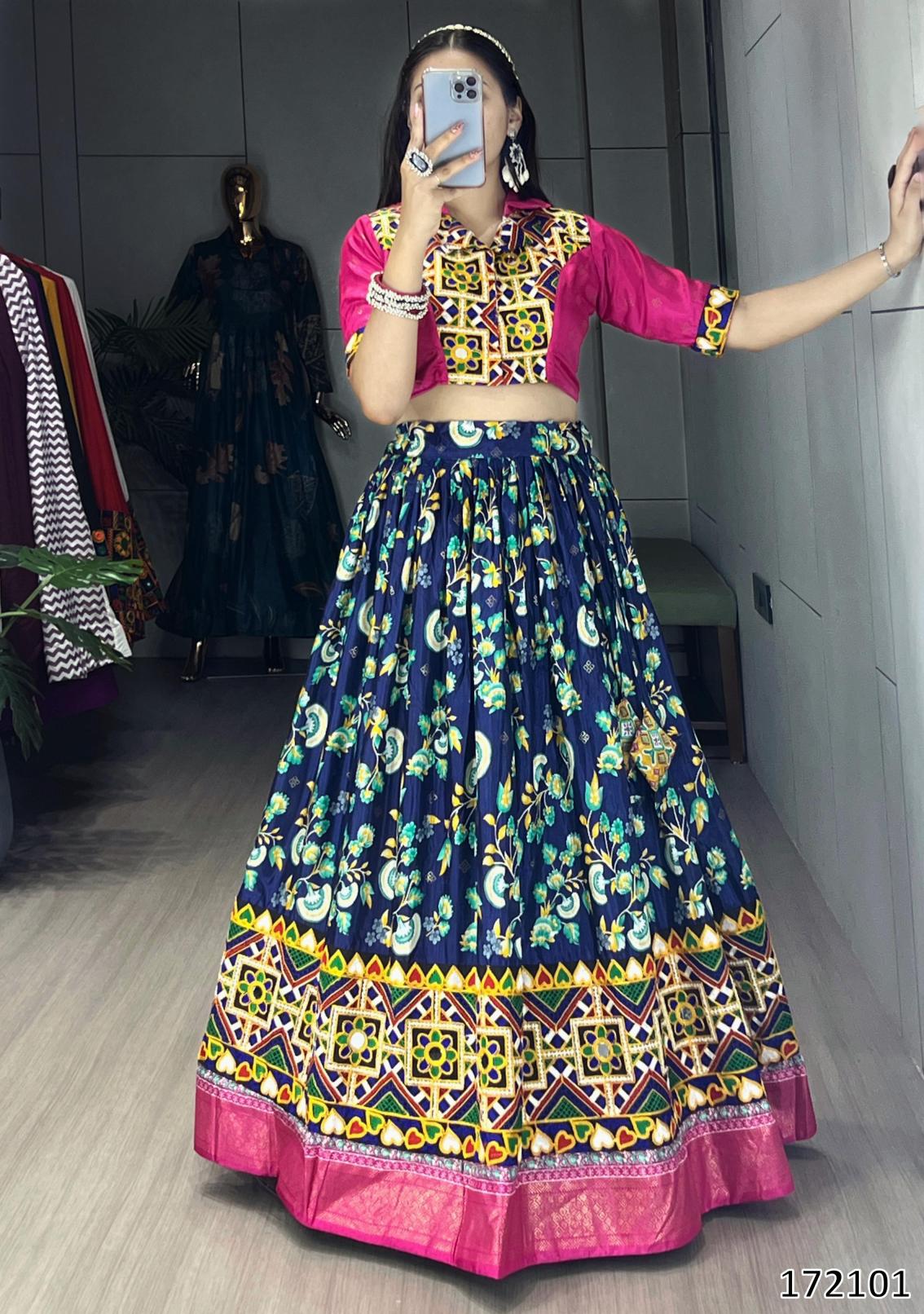 Festive Gamthi Work Ethnic Cordset – Fully Stitched, Vibrant Prints (Limited Edition)