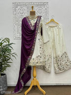 Elegant Embroidered Pakistani Suit Set with Dupatta
