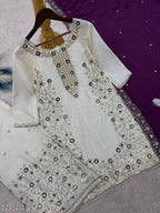 Elegant Embroidered Pakistani Suit Set with Dupatta