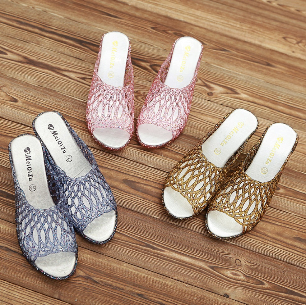 GlassGlow Women’s Princess Heels