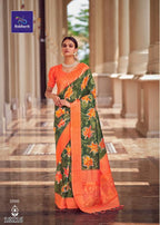 Timeless Banarasi Silk Saree – Classy Heritage Weave for Ethnic Royalty