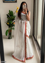 Premium Muslin Silk Casual Saree – Everyday Elegance Collection