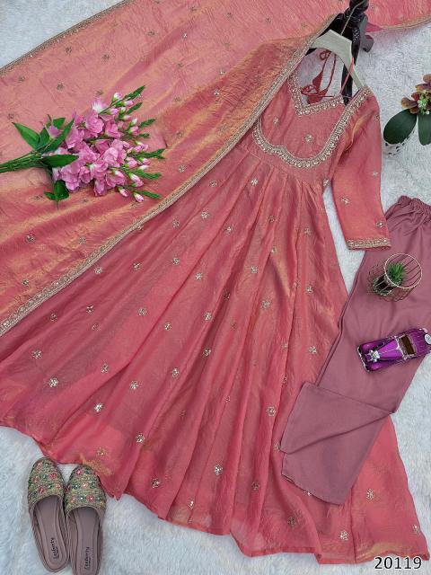 Premium Embroidered Anarkali Gown – A Must-Have for Every Celebration