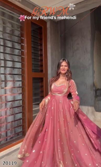 Premium Embroidered Anarkali Gown – A Must-Have for Every Celebration