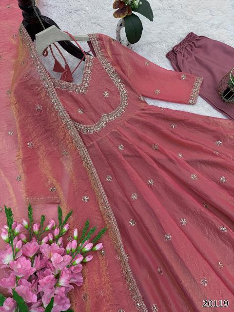 Premium Embroidered Anarkali Gown – A Must-Have for Every Celebration