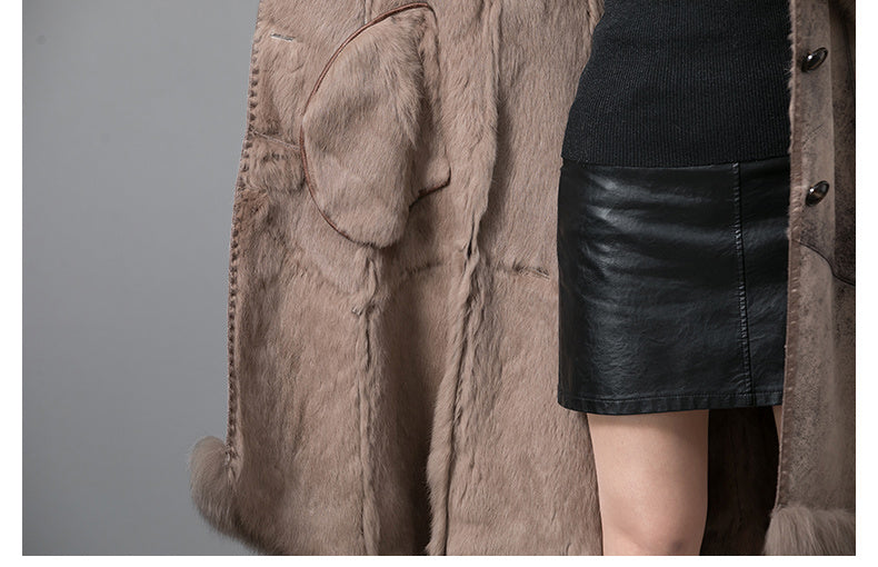 VelourFur Luxe Women’s Winter Coat