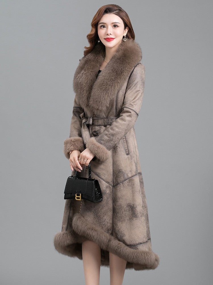 VelourFur Luxe Women’s Winter Coat