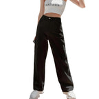 Premium High-Rise Wide Leg Jeans for Women – Trendy Comfort Fit