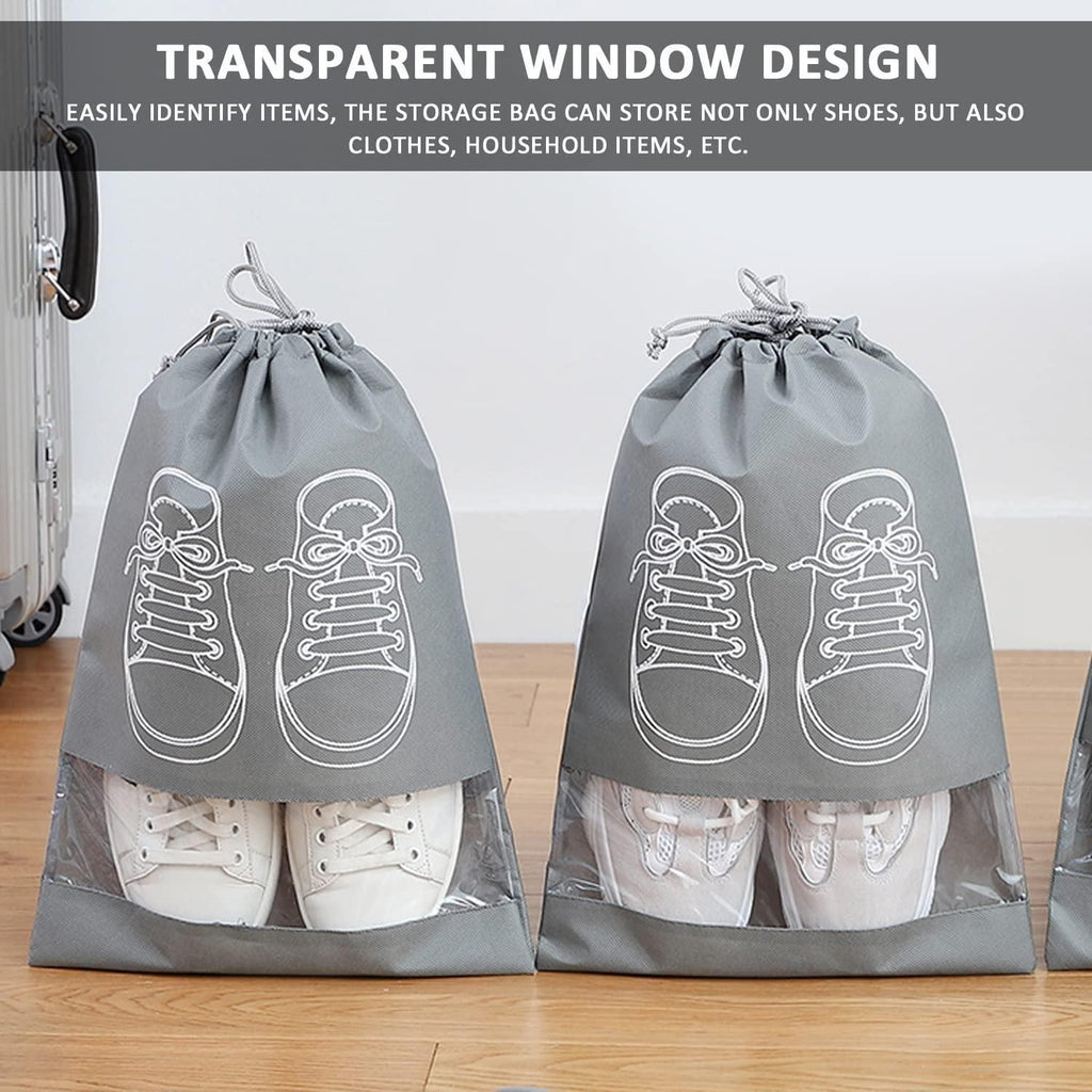 Sporty Aura 5-Piece Travel Shoe Storage Bag Set