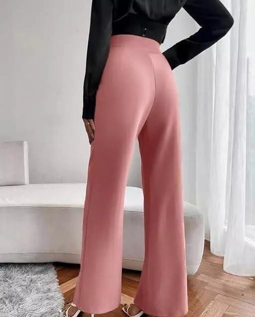 Chic Comfort Women’s Pink Classic Pants