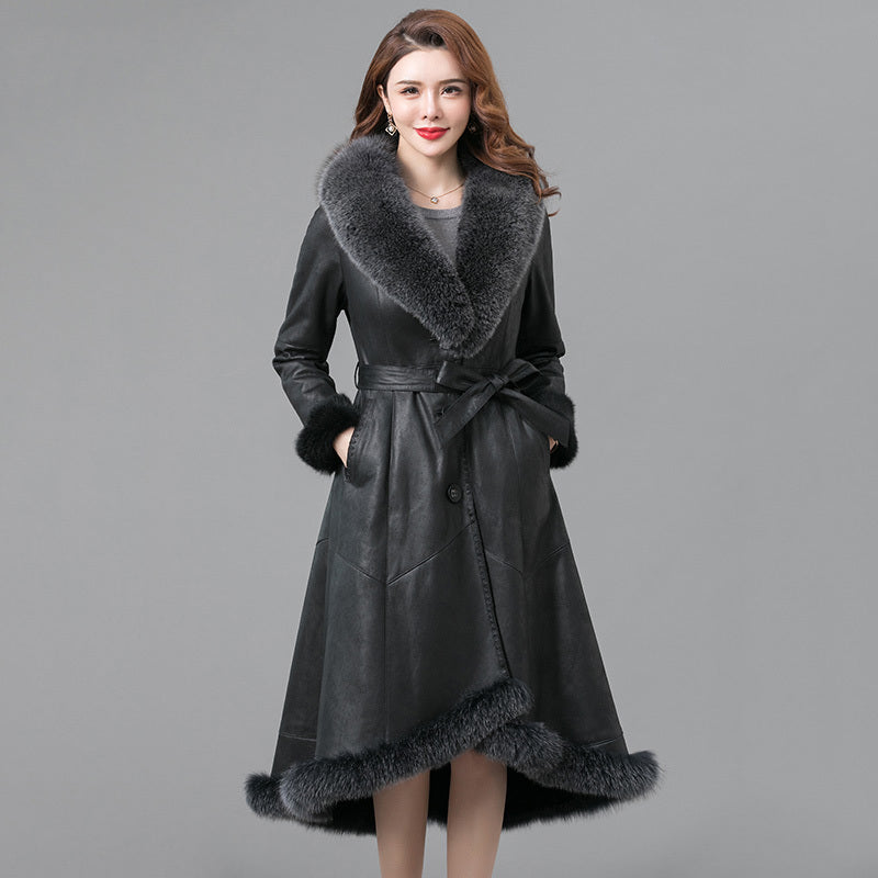 VelourFur Luxe Women’s Winter Coat