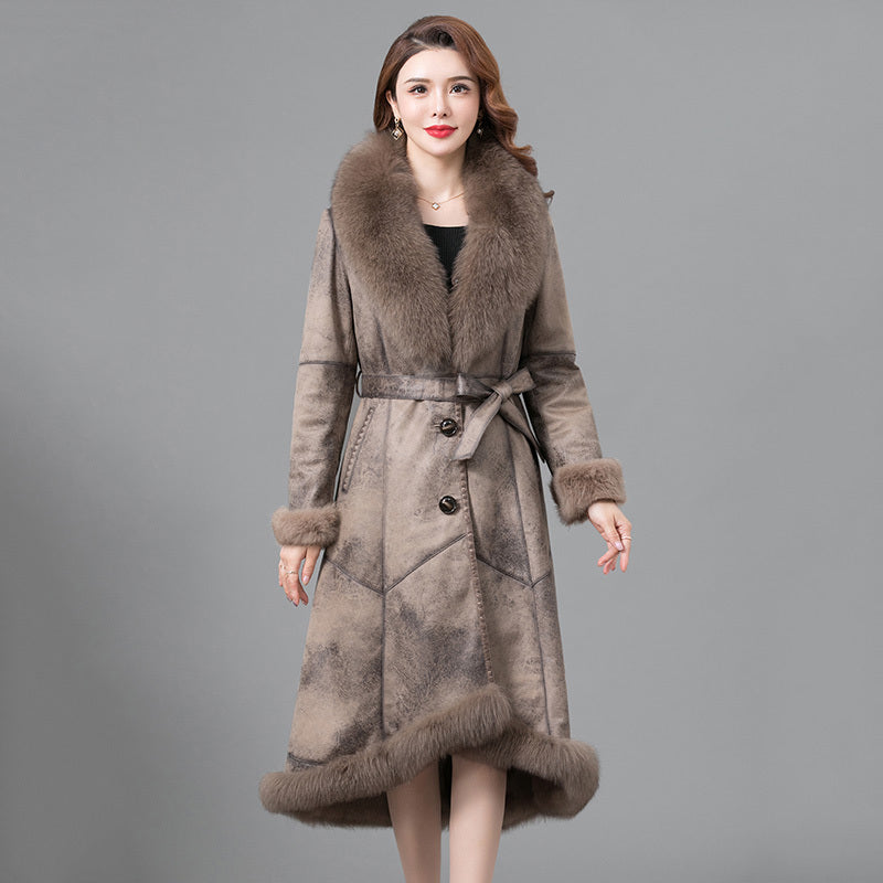 VelourFur Luxe Women’s Winter Coat