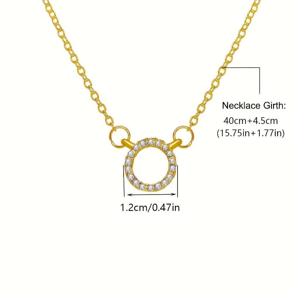 Royal Glow Gold-Plated Stone Pendant Necklace