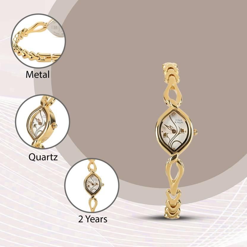 Titan Silver Elegance Women’s Analog Watch