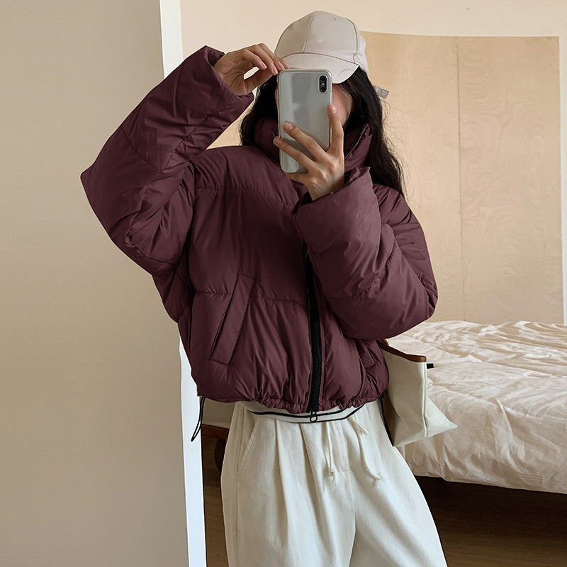 FrostFit Women’s Cropped Puffer Jacket