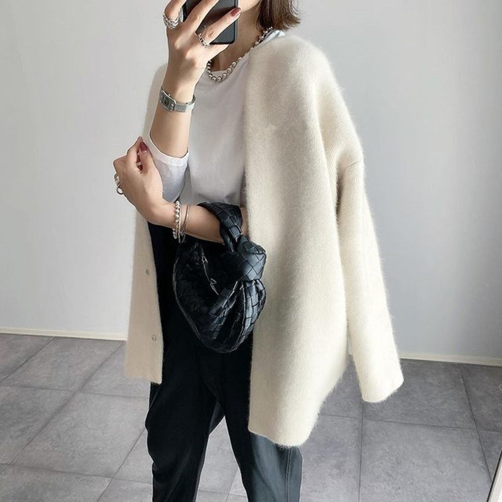 ChicWeave Women’s Slim-Fit Knit Jacket