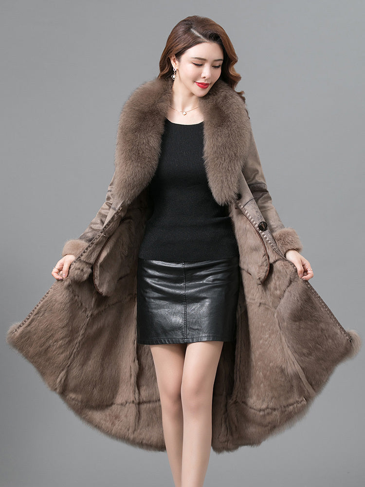 VelourFur Luxe Women’s Winter Coat