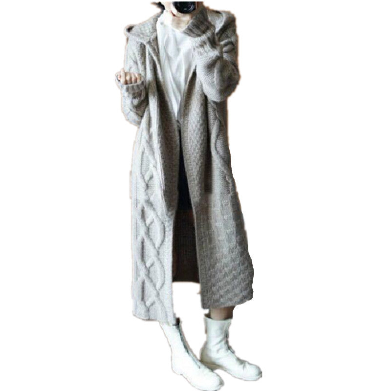 CozyLane Women’s Long Knit Cardigan Coat