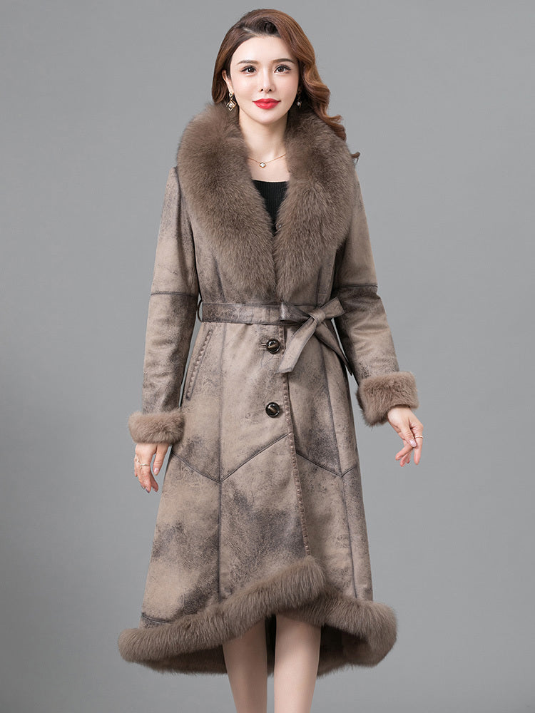 VelourFur Luxe Women’s Winter Coat