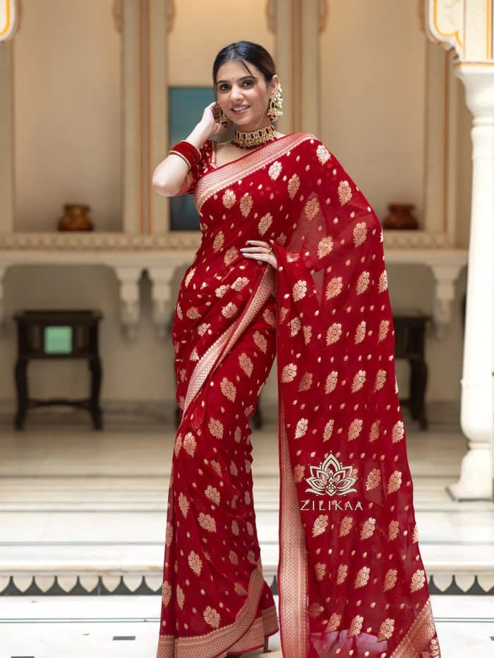 Herbliss Diwali Special – Lichi Silk Jacquard Saree Collection (TWT151)