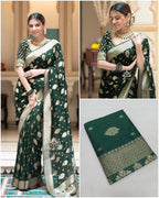 Herbliss Diwali Special – Lichi Silk Jacquard Saree Collection (TWT151)
