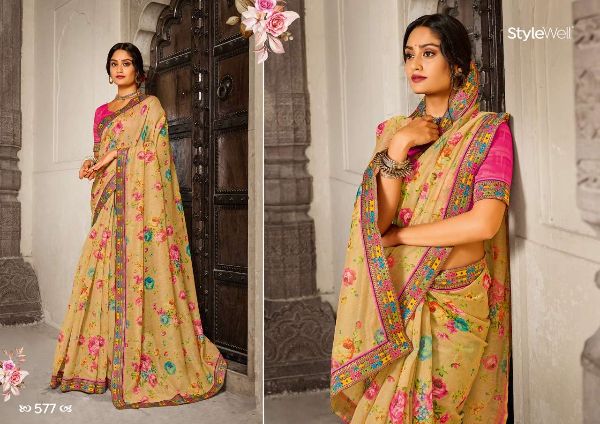 Satranj by Shakunt Cotton-Silk Fancy Saree – Everyday Elegance at the Best Price