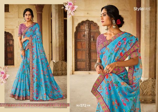 Satranj by Shakunt Cotton-Silk Fancy Saree – Everyday Elegance at the Best Price