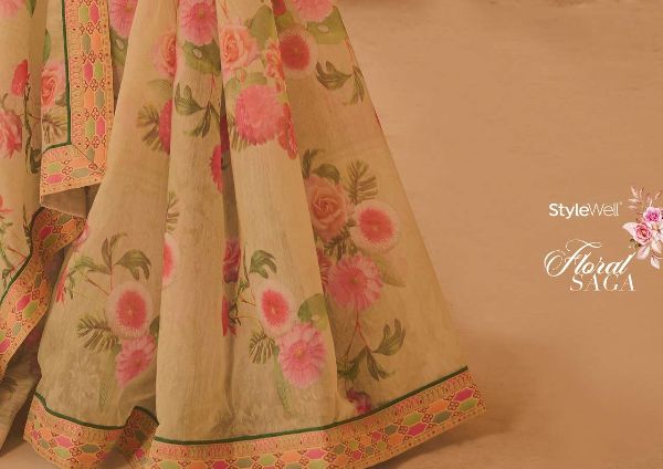 Satranj by Shakunt Cotton-Silk Fancy Saree – Everyday Elegance at the Best Price