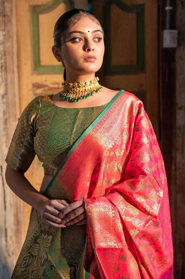 Rajpath Aahana Patola Silk Weaving Saree – Traditional Elegance from Surat