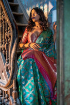 Rajpath Aahana Patola Silk Weaving Saree – Traditional Elegance from Surat