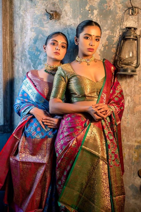 Rajpath Aahana Patola Silk Weaving Saree – Traditional Elegance from Surat