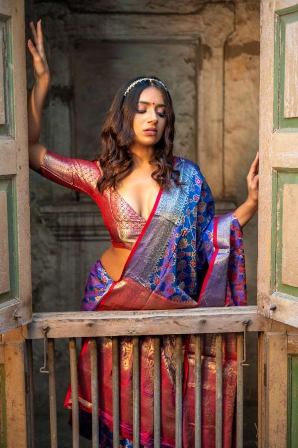 Rajpath Aahana Patola Silk Weaving Saree – Traditional Elegance from Surat