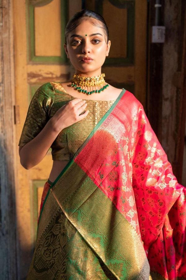 Rajpath Aahana Patola Silk Weaving Saree – Traditional Elegance from Surat