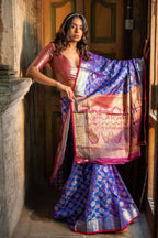 Rajpath Aahana Patola Silk Weaving Saree – Traditional Elegance from Surat