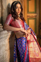 Rajpath Aahana Patola Silk Weaving Saree – Traditional Elegance from Surat