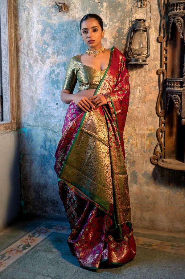 Rajpath Aahana Patola Silk Weaving Saree – Traditional Elegance from Surat