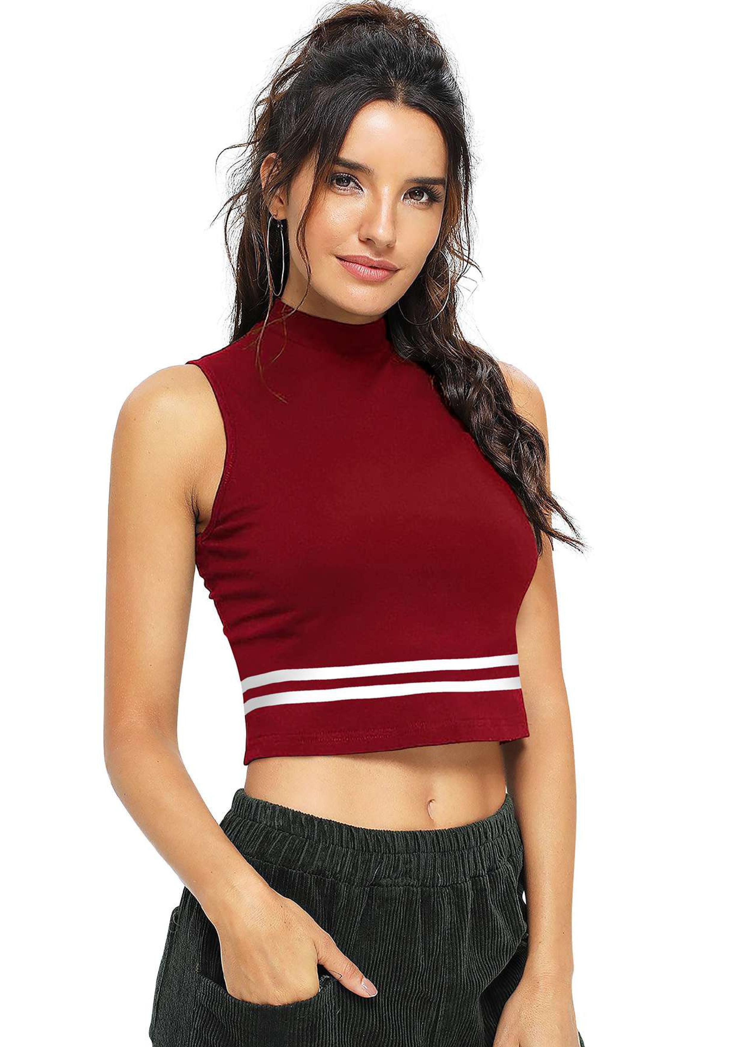 HerBliss Premium RFW Stylish Crop Top for Women – Trendy Casual & Party Wear