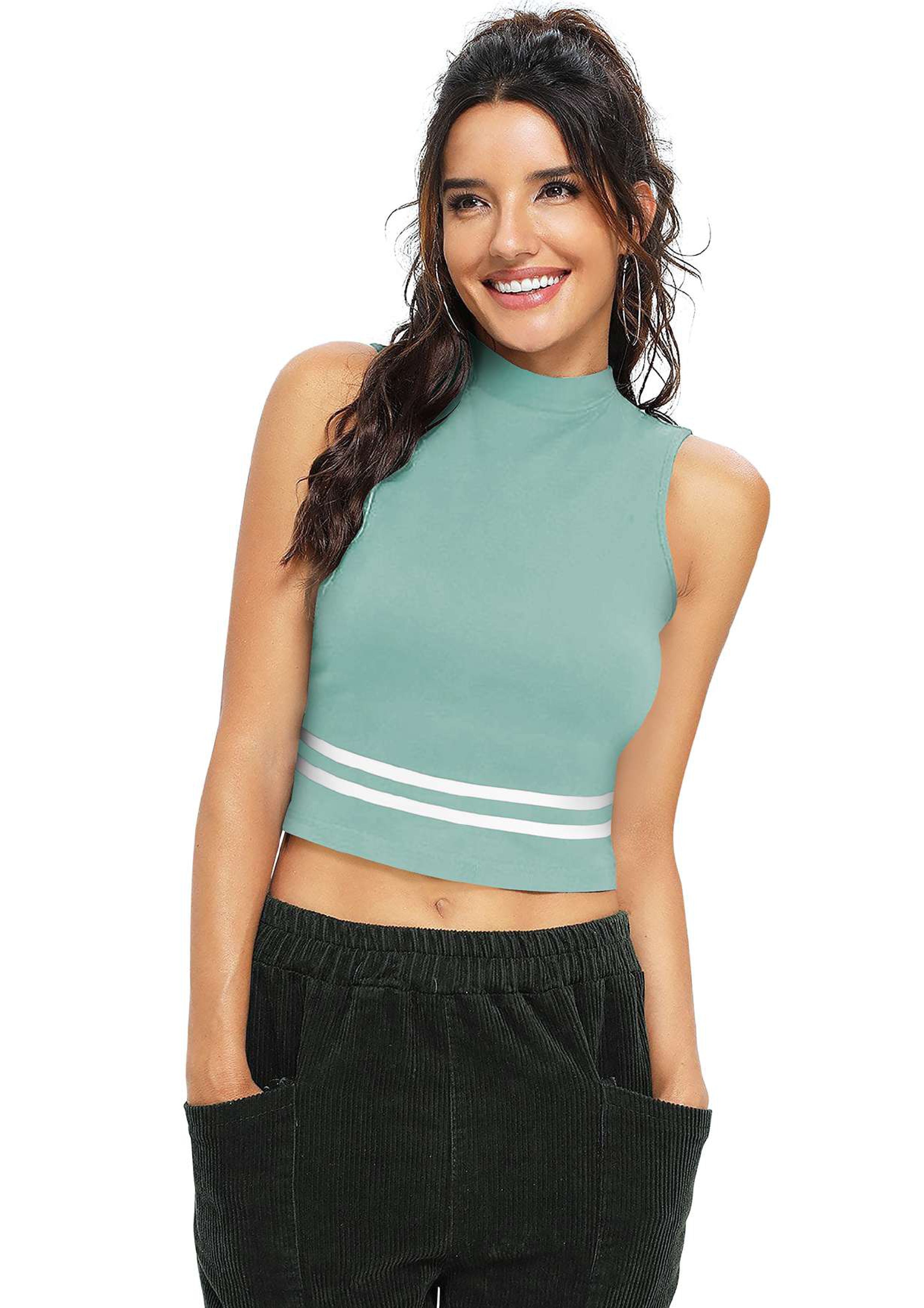 HerBliss Premium RFW Stylish Crop Top for Women – Trendy Casual & Party Wear