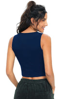 Chic Sleeveless Crop Top for Women – Trendy & Comfortable Everyday Wear