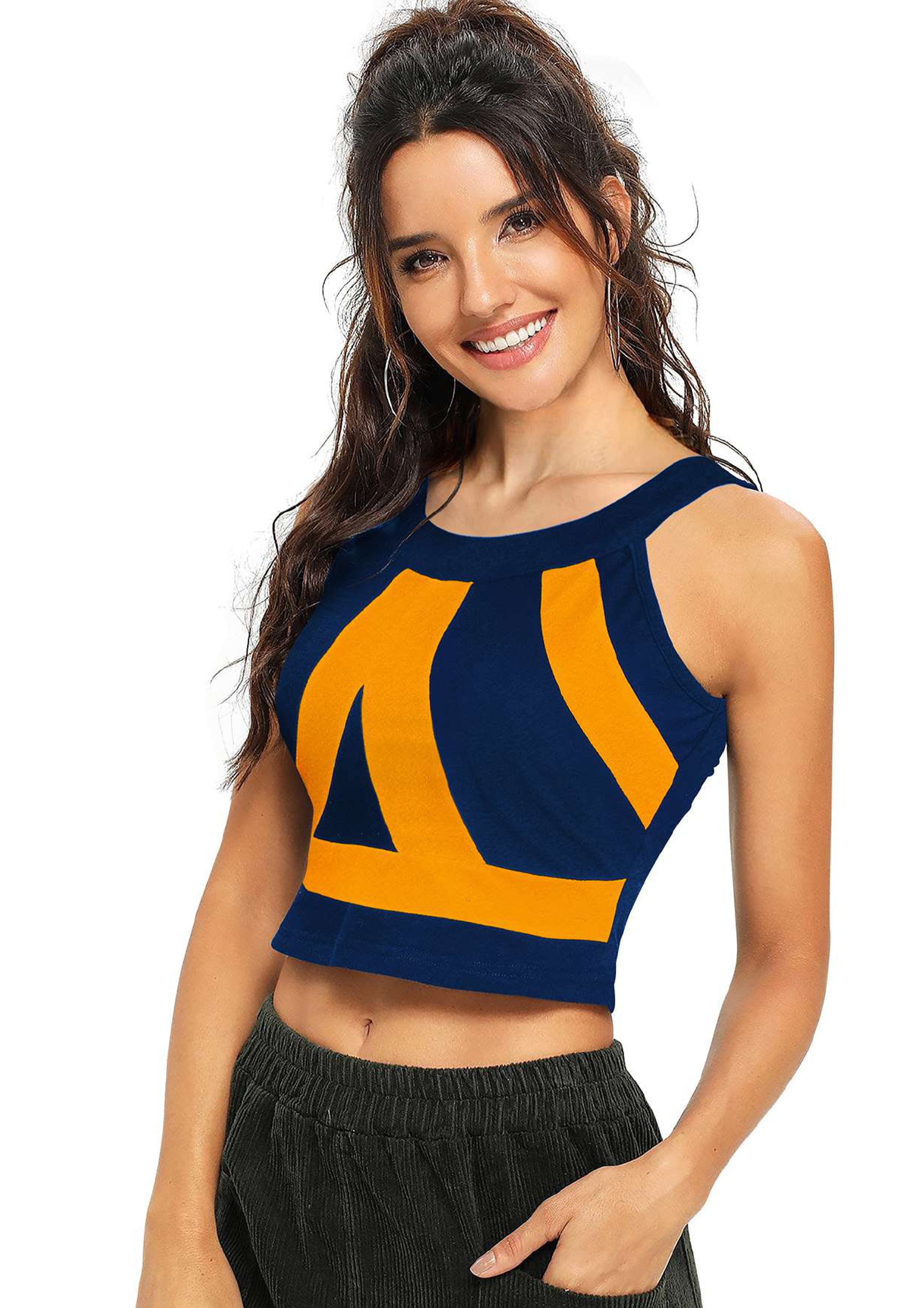Chic Sleeveless Crop Top for Women – Trendy & Comfortable Everyday Wear