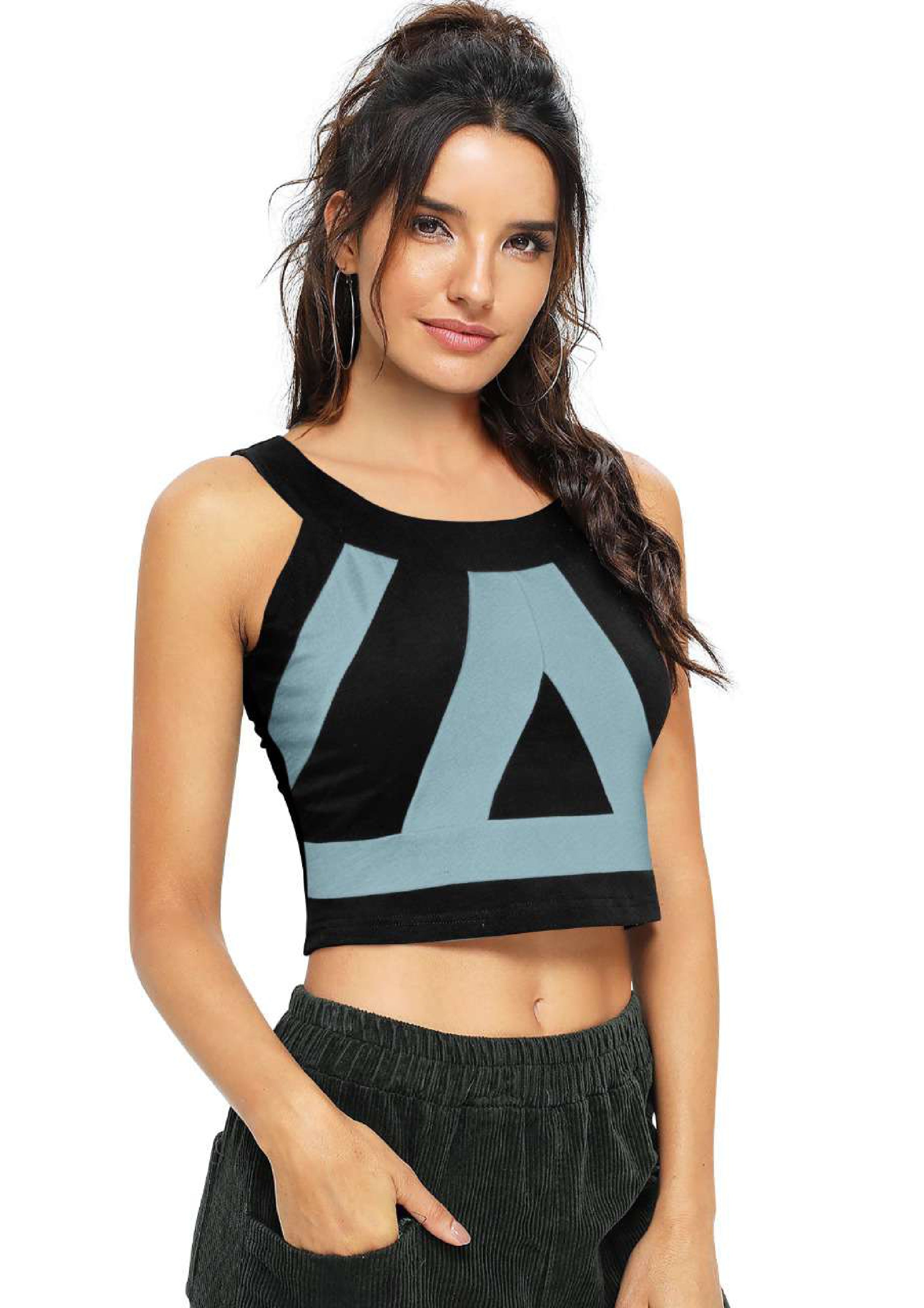 Chic Sleeveless Crop Top for Women – Trendy & Comfortable Everyday Wear